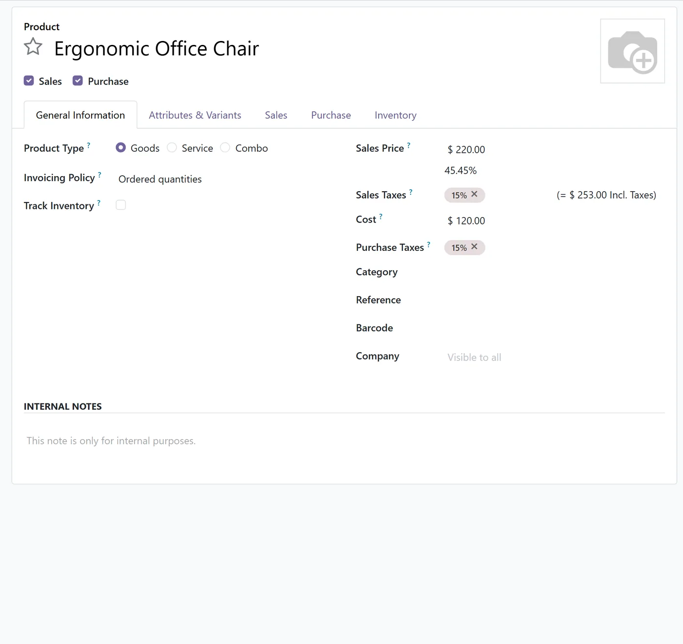 Margin on Products, Sales & Invoices for Odoo, product margin on Odoo 17