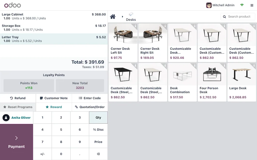 Odoo pos, overview