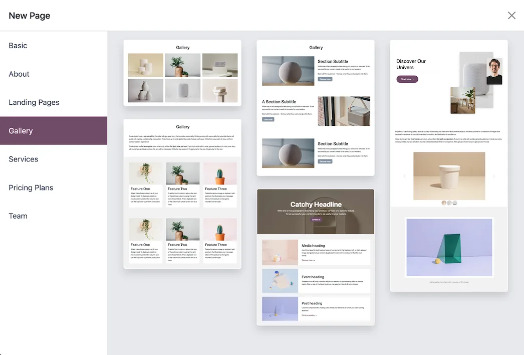 Odoo website, configurator