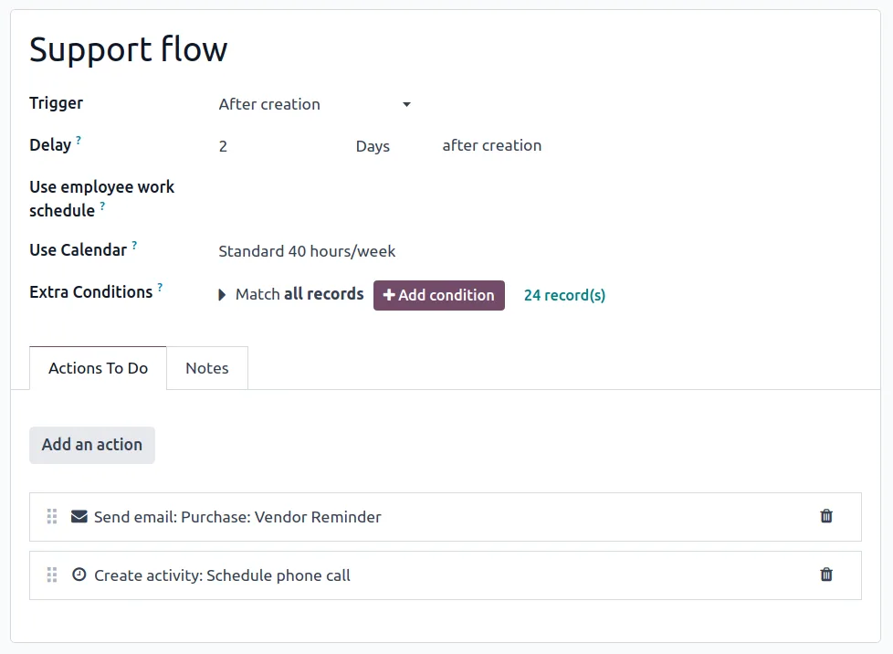 Odoo studio, let odoo studio do the work