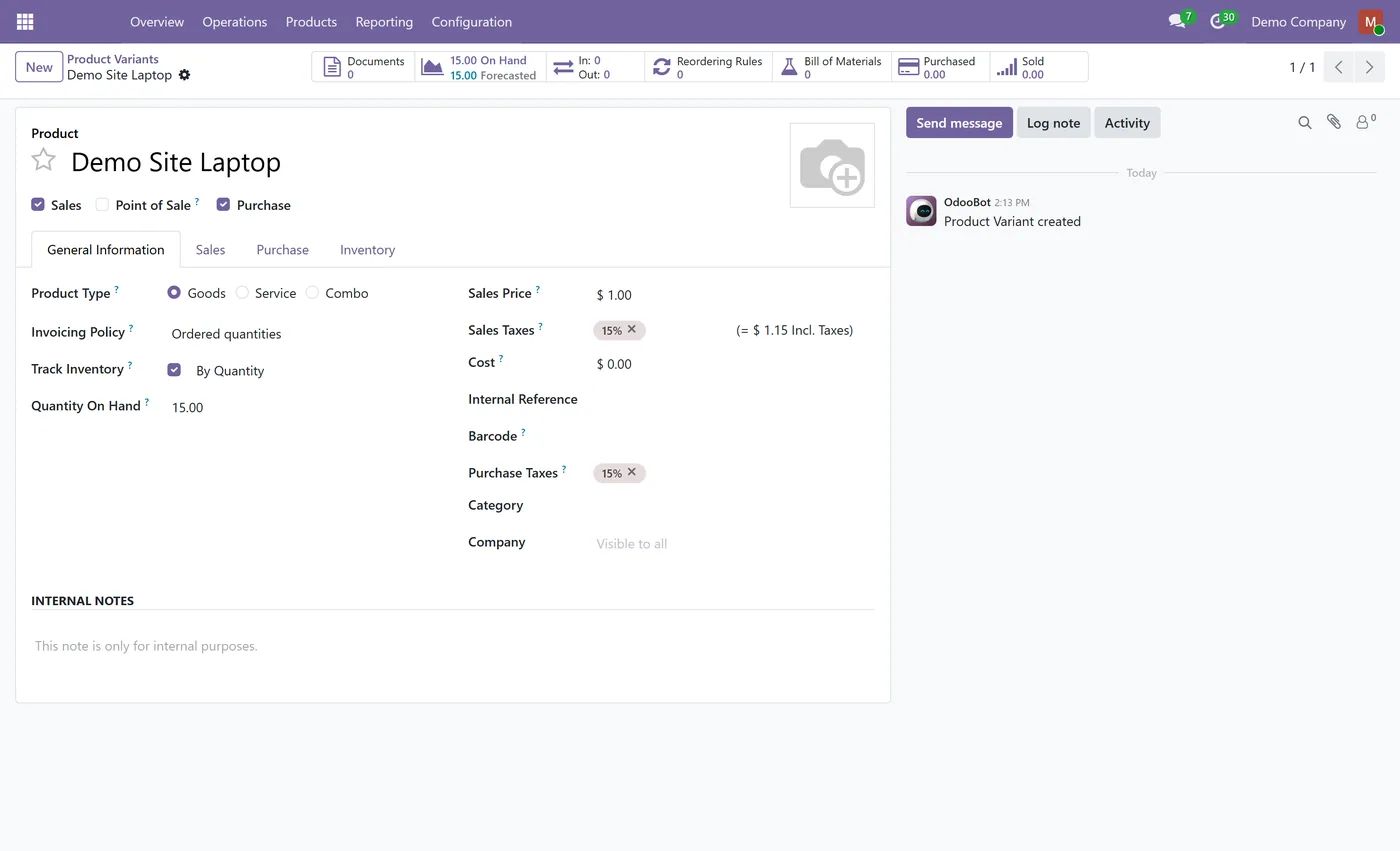 Gate Pass Management for Odoo, on hand dropped