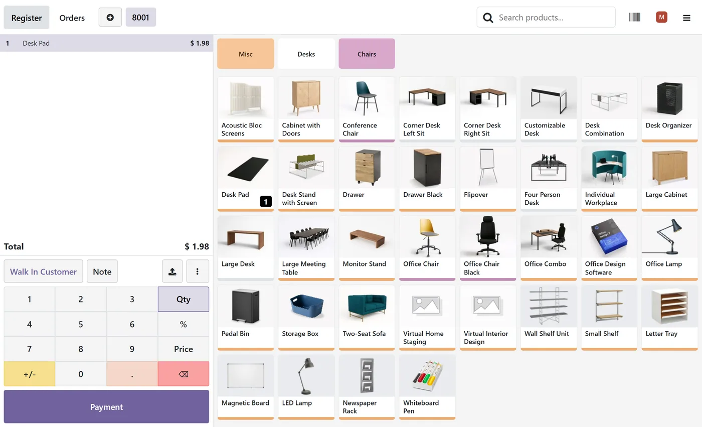 POS Default Customer for Odoo, pos customer