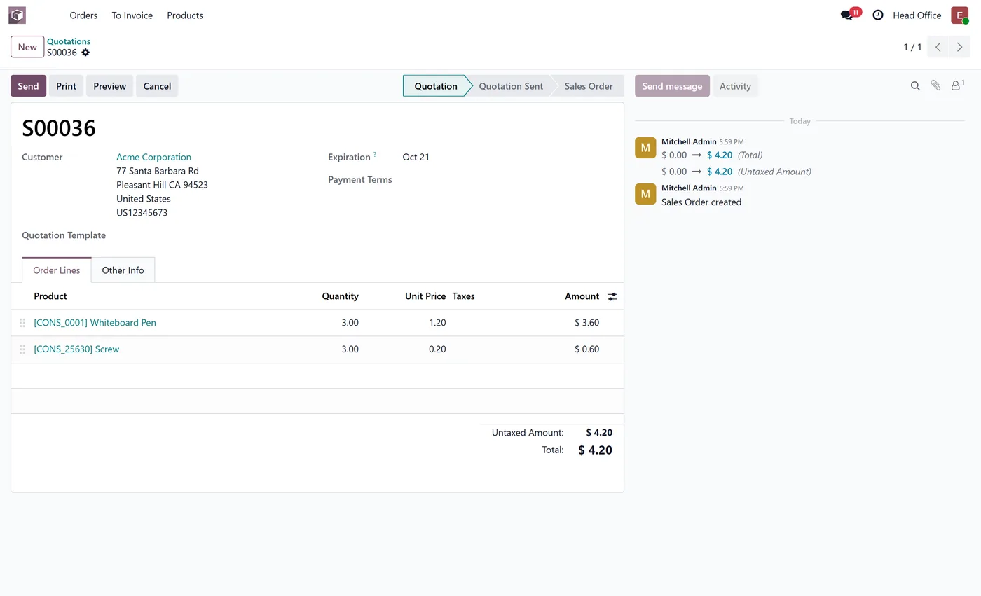Access Rights Manager Pro for Odoo, user chicago readonly